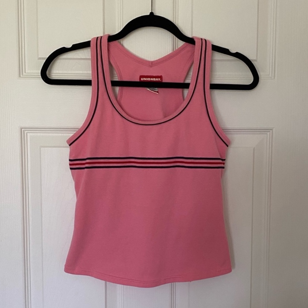 UNIONBAY Pink Stretch Top